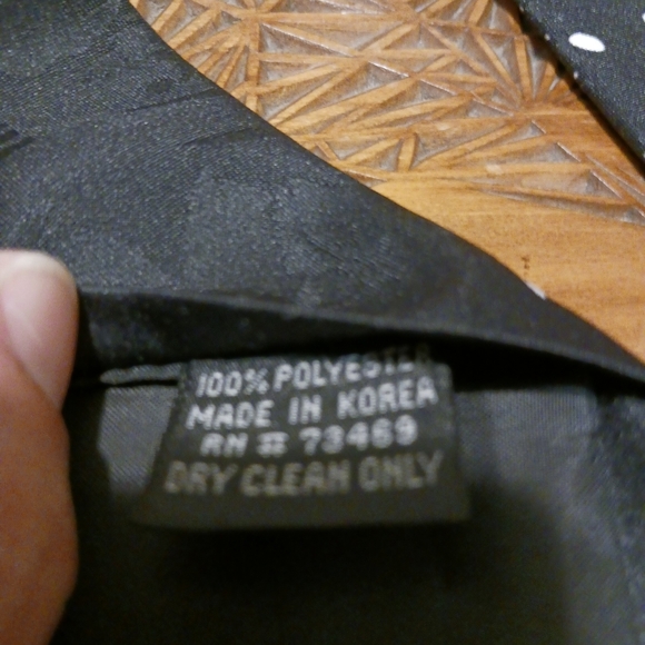 Addiction Dalmatian Print Men's Polyester Tie - Picture 3 of 5